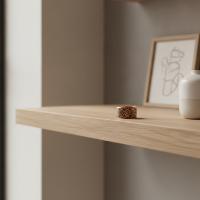Aztek Kilim Desenli El Yapımı Kalın Bakır Yüzük - Seri 021