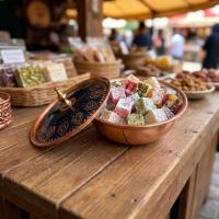 Tekli Bakır Şekerlik Efes Modeli – Küçük 7 CM Çap