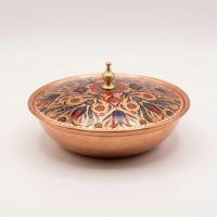 Tekli Bakır Şekerlik Rumi Modeli – Küçük 7 CM Çap
