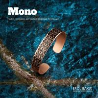 Mono Eşkenar Dörtgen Ağ Örgü Desenli El Yapımı Bakır Bileklik – Handmade Copper Bracelet