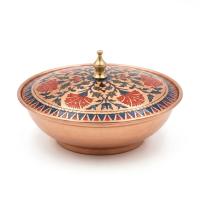Tekli Bakır Şekerlik Ayasofya Modeli – Küçük 7 CM Çap