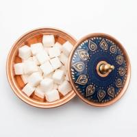 Tekli Bakır Şekerlik Efes Modeli – Küçük 7 CM Çap