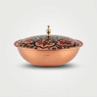 Tekli Bakır Şekerlik Hürrem Modeli – Küçük 7 CM Çap