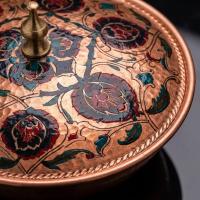 Tekli Bakır Şekerlik Selçuk Modeli – Küçük 7 CM Çap