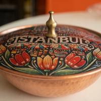 Tekli Bakır Şekerlik Ceylin Modeli – Küçük 7 CM Çap