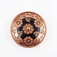 Tekli Bakır Şekerlik Serra Modeli – Küçük 7 CM Çap