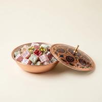 Tekli Bakır Şekerlik Selçuk Modeli – Küçük 7 CM Çap