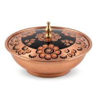 Tekli Bakır Şekerlik Serra Modeli – Küçük 7 CM Çap