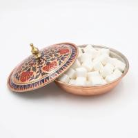 Tekli Bakır Şekerlik Ayasofya Modeli – Küçük 7 CM Çap
