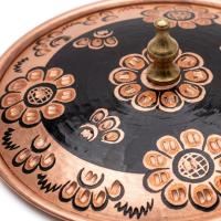 Tekli Bakır Şekerlik Serra Modeli – Küçük 7 CM Çap