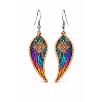 Aquila Wing Handmade Copper Earrings