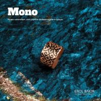 Mono Turuncu Kırmızı Çizgili Geometrik Desenli El Yapımı Bakır Yüzük – Handmade Copper Ring