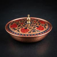 Tekli Bakır Şekerlik Ayasofya Modeli – Küçük 7 CM Çap