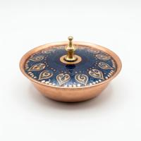 Tekli Bakır Şekerlik Efes Modeli – Küçük 7 CM Çap