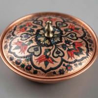 Tekli Bakır Şekerlik Hürrem Modeli – Küçük 7 CM Çap
