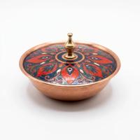 Tekli Bakır Şekerlik Yıldız Modeli – Küçük 7 CM Çap