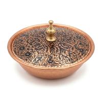 Tekli Bakır Şekerlik Süleymaniye Modeli – Küçük 7 CM Çap