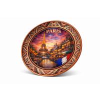 Handmade Paris Copper Plate