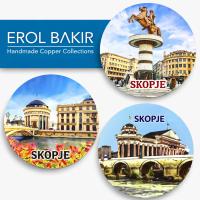 Skopje Copper Magnet